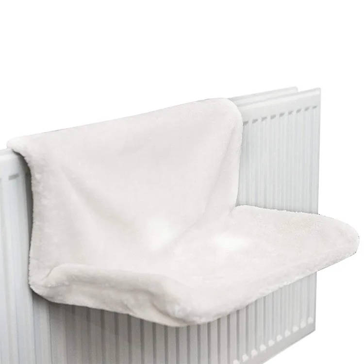Radiator Cat Bed With Metal Frame Plush Hanging Cat Hammock For Cats Up To 5 Kg