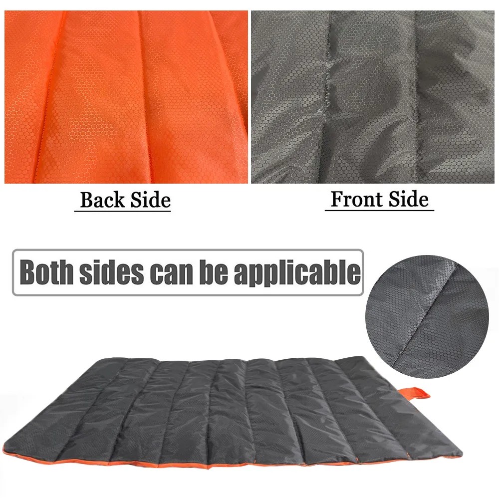 Waterproof Outdoor Dog Mat With Carry Bag Wear Resistant Quilted Pet Bed 105 X 70 Cm