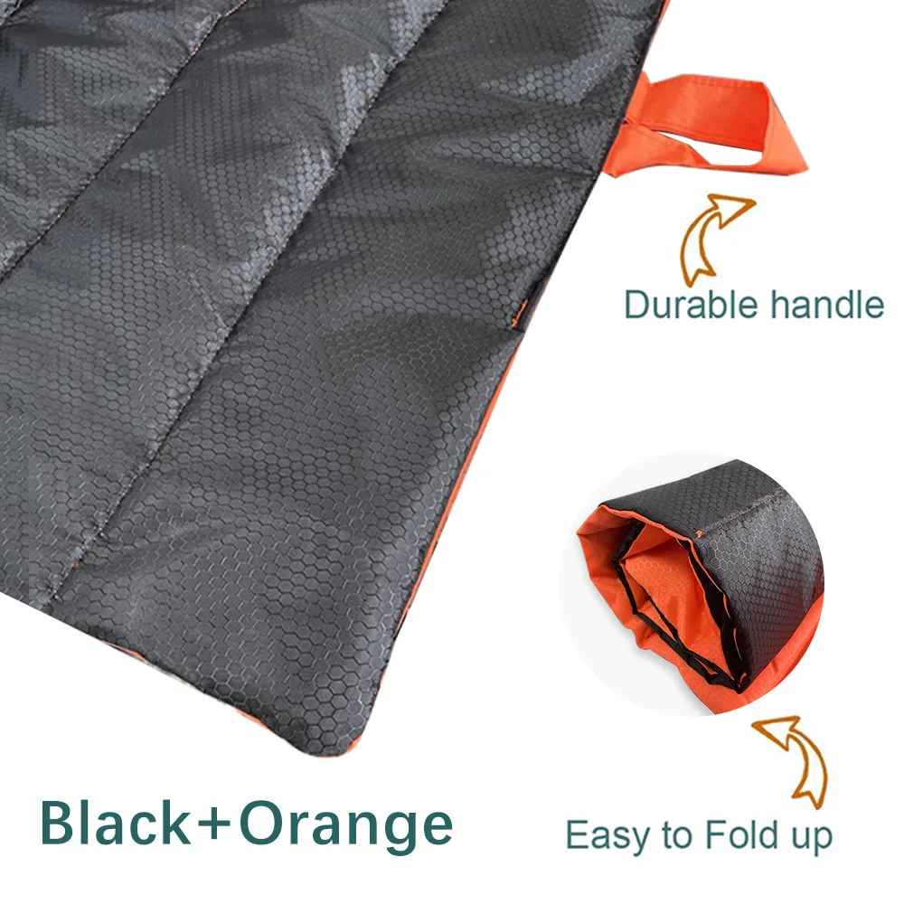 Waterproof Outdoor Dog Mat With Carry Bag Wear Resistant Quilted Pet Bed 105 X 70 Cm