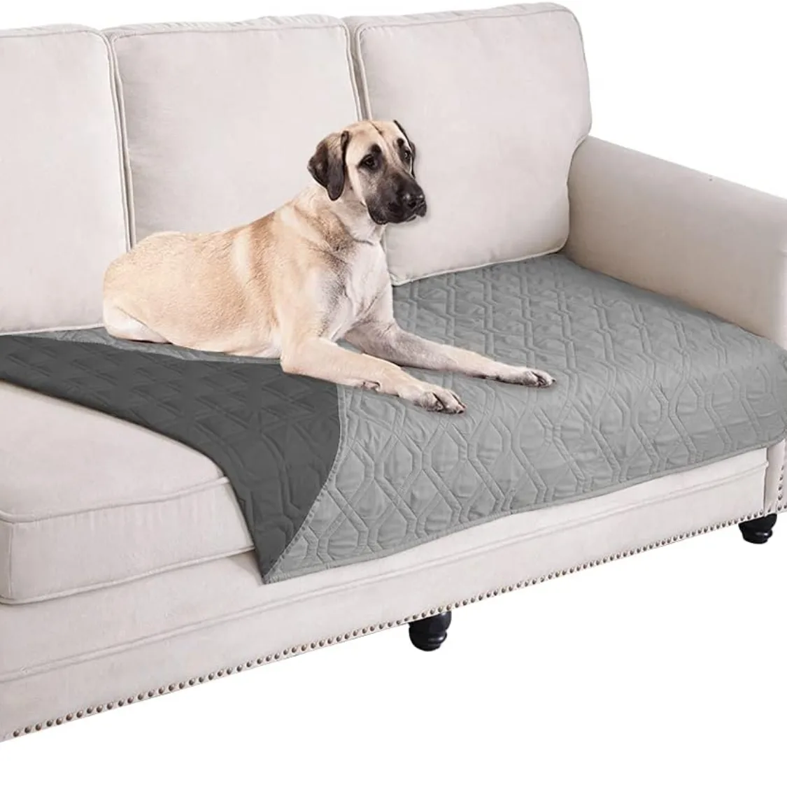 Waterproof Reversible Pet Blanket And Furniture Cover For Sofa Bed And Couch